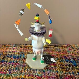Collectible COW PARADE Circus Sculpture